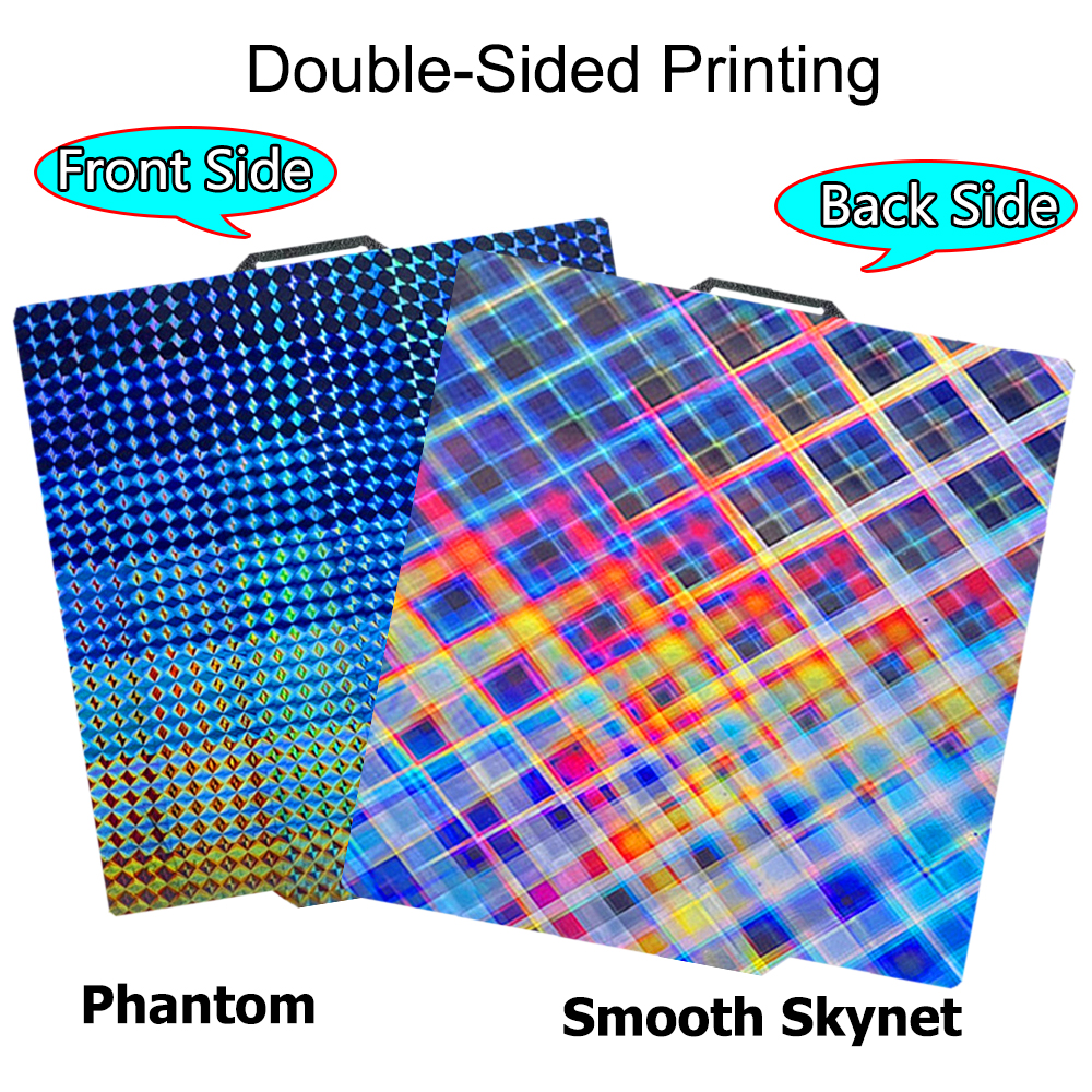 Build Plate for Bambu Lab X1 P1P A1 PEI Sheet PEO pey Smooth X1C PET Carbon Sheet PEI for Bamboo lab x1c Bambulabs P1s a1 Plate: Pink