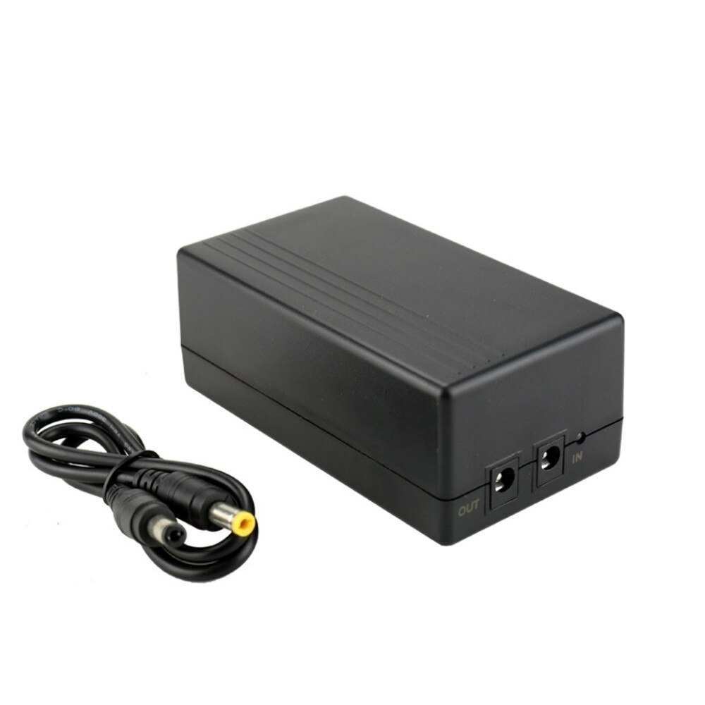 Standby Power Supply 12V2A UPS Uninterrupted Backup Power Supply Mini Battery For Time Attendance Camera Router