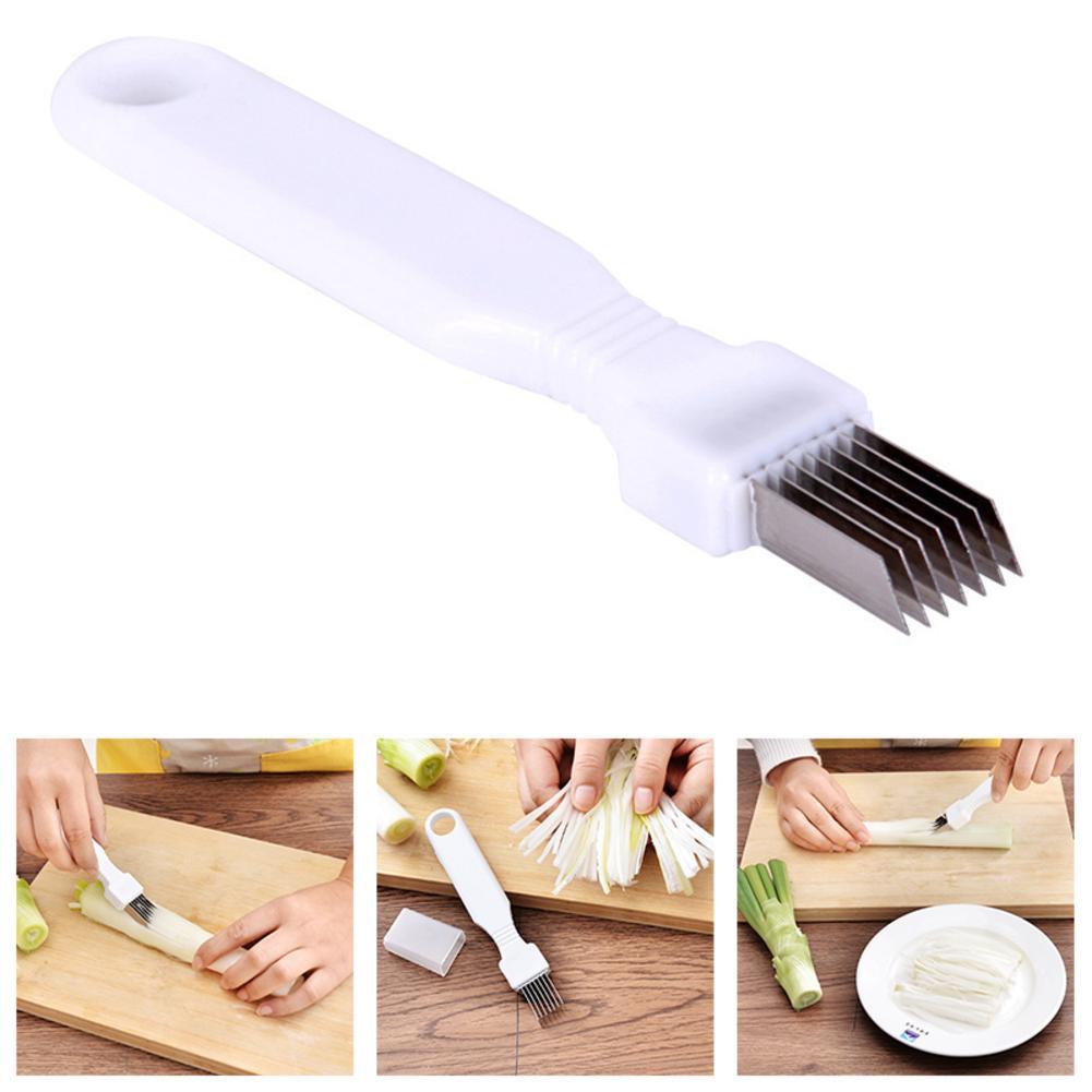 Shred Silk The Knife Multi-function Vegetable Green Onion Cutter Shredder Cutter Knife Mini Gadgets Kitchen Speedy Chopper
