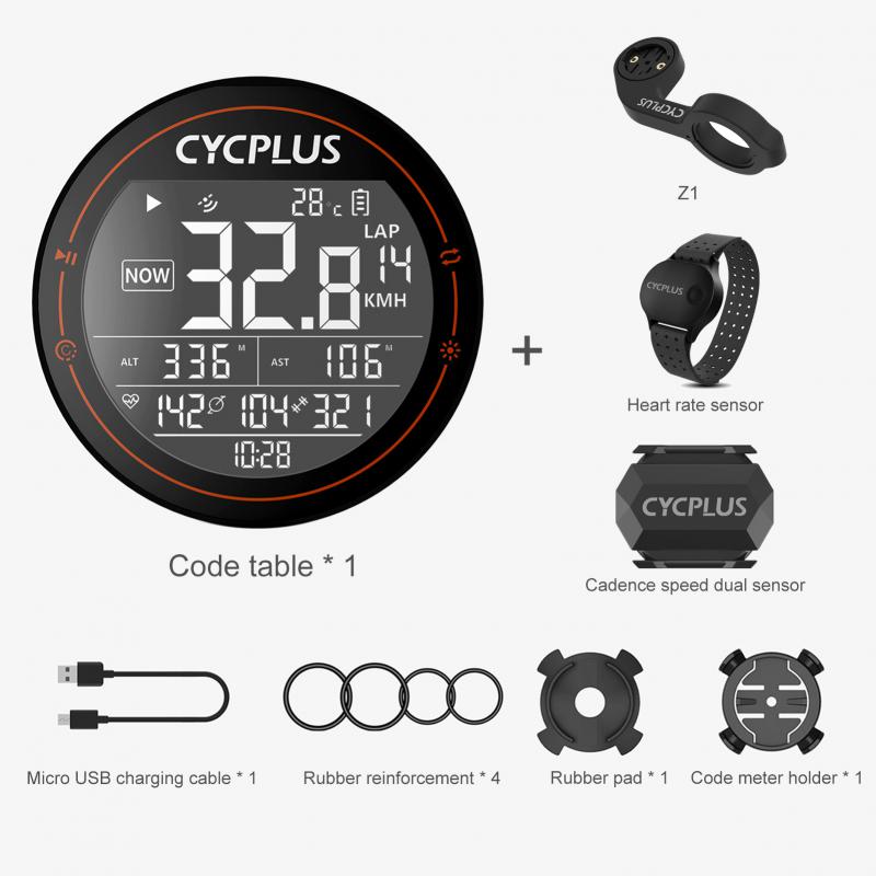 CYCPLUS M2 Gps Fahrradcomputer Fahrrad Computer Tacho Ameise + Bluetooth Energie Meter Drahtlose Radfahren Navigator Fahrrad Zubehör