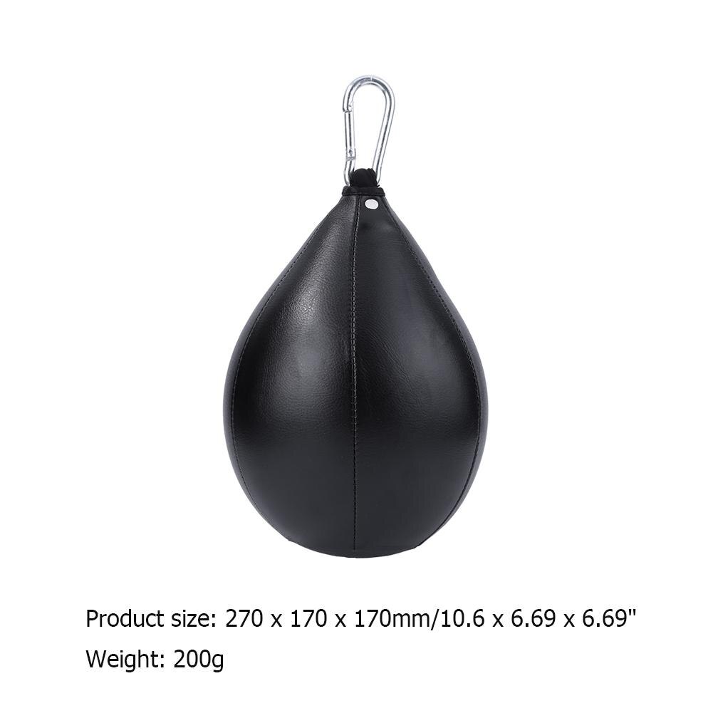 Double End Boxing Ball PU Pear Boxing Bag Reflex Double End Boxing Dodge Speed Ball Inflatable Floor to Ceiling Punching Bag: a