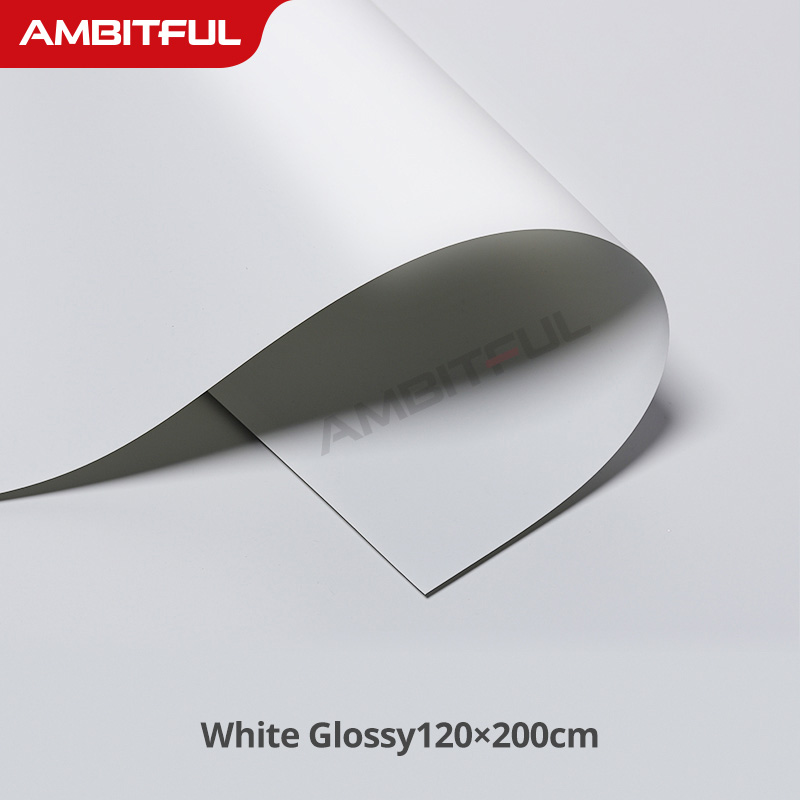 White Black Gray Green 100x200cm 120x200cm Photography Backdrop Paper Matte PVC Vinyl Seamless Background Seamless Water-proof: LIGHT BLUE