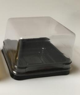 100sets Clear Plastic Wedding Cupcake Boxes for Bridal Shower Christmas Party Boxes Cake Dome Packaging Favors Boxes: D