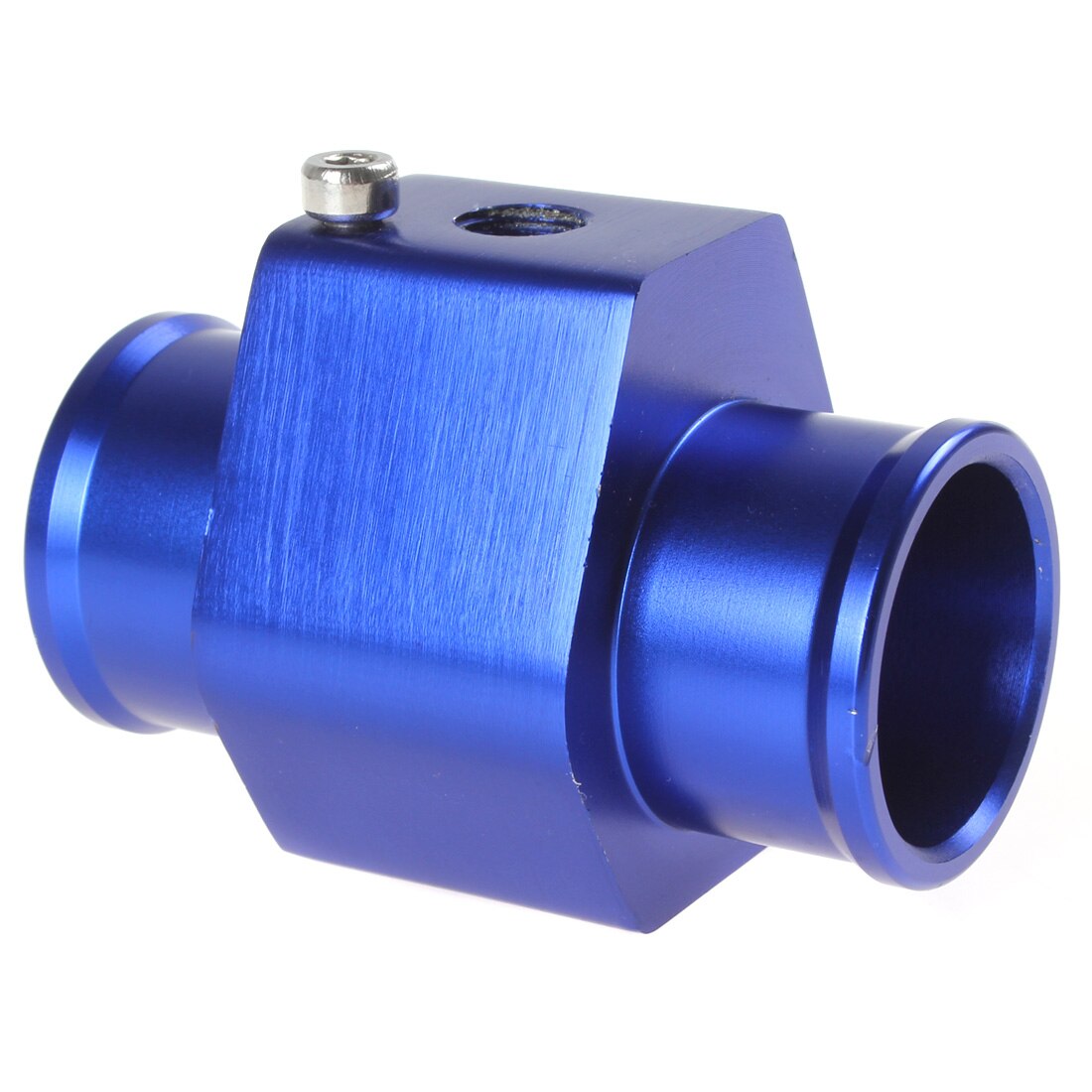 Water Temp Gauge Radiator Temperature Temp Joint Pipe Sensor Guage Adapter Aluminium with Clamps 28/32/34/36/38/40mm: 32mm