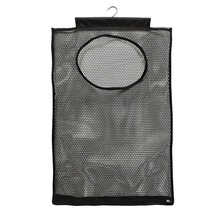Mesh Grid Wall-mounted Hanging Organizers Storage For Dirty Pocket Clothing Storage Bag Pocket Hangers Home Closet Organizer