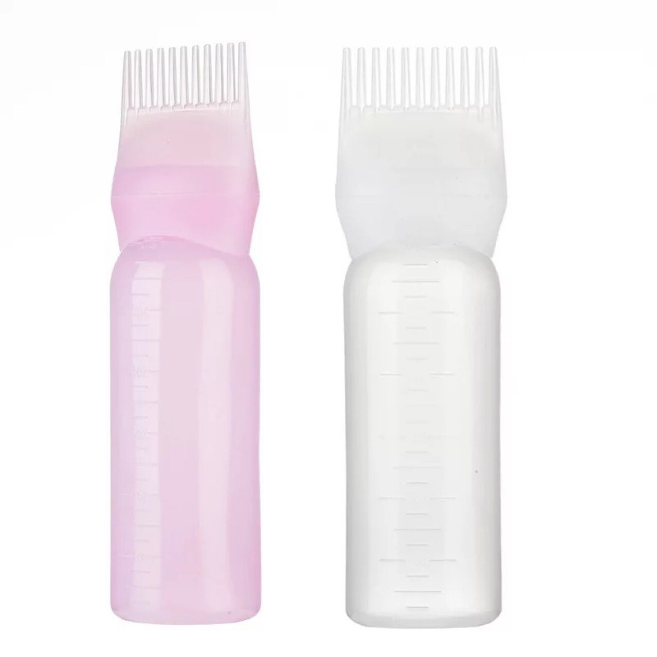 120ML Salon cheveux coloration peigne cheveux coloration outil de coiffure vide cheveux colorant bouteille avec applicateur brosse bouteille