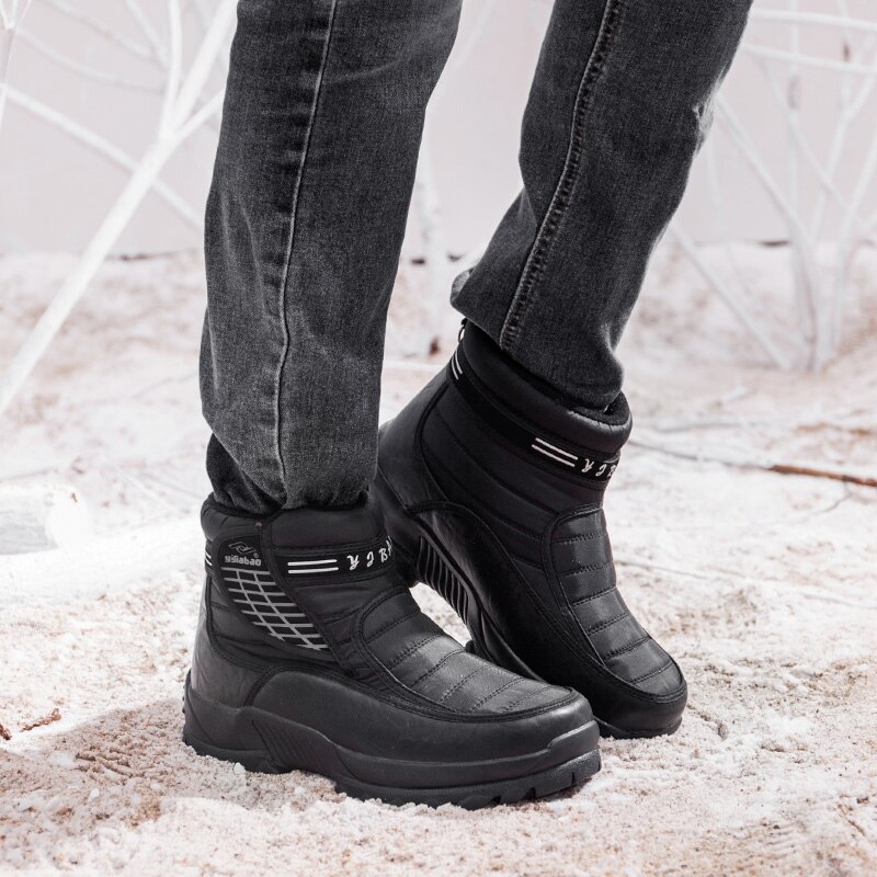 Lcxmnd autumn and winter main push leather Plush warm mountaineering shoes