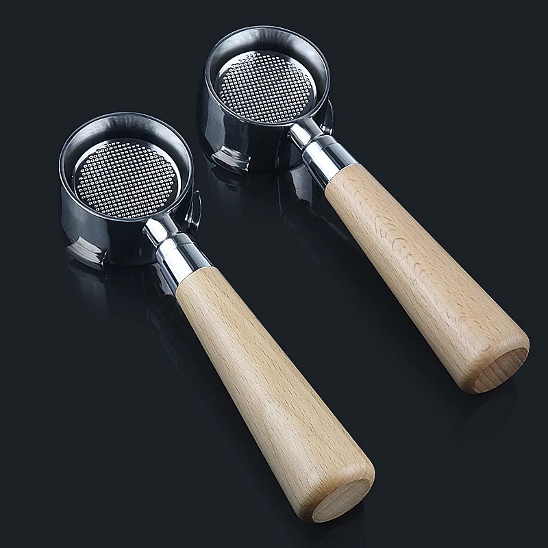 Bodenloser Siebträger 51 mm für Delonghi Ec680 Ec685 mit Ersatzfilterkorb Espressomaschine Werkzeuge Barista Zubehör
