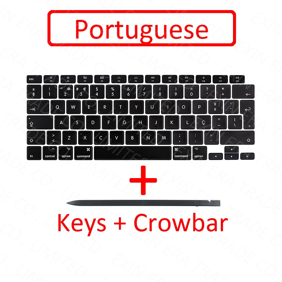 Laptop A2179 Keycaps Keys key Cap Keyboards Scissor Repair Replacement for Apple Macbook Air Retina 13" A2179 Years MC 3302: Portuguese