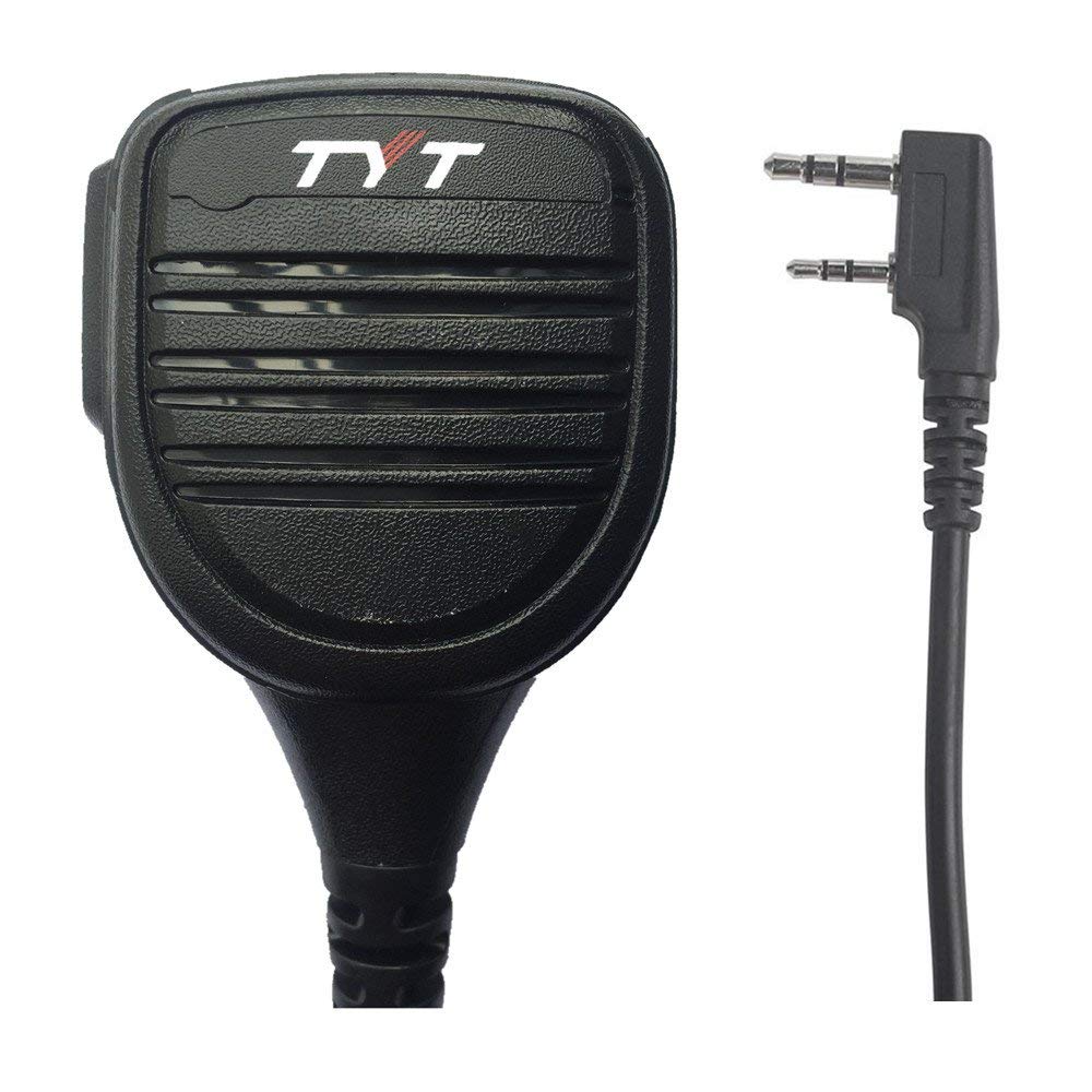 TYT głośnik mikrofon Mic dla MD-380 MD-UV380 MD380 Baofeng UV-5R UV-82 dwukierunkowe radio