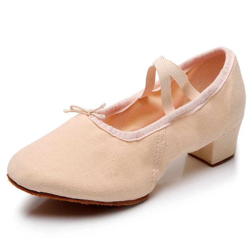 Ballett Tanz Schuhe Frauen Lehrer Bühne Training Schuhe Weiche Sohle Hausschuhe Yoga Praxis Schuhe Mädchen Jazz Tanzen Performa Schuhe: Rosa / 35