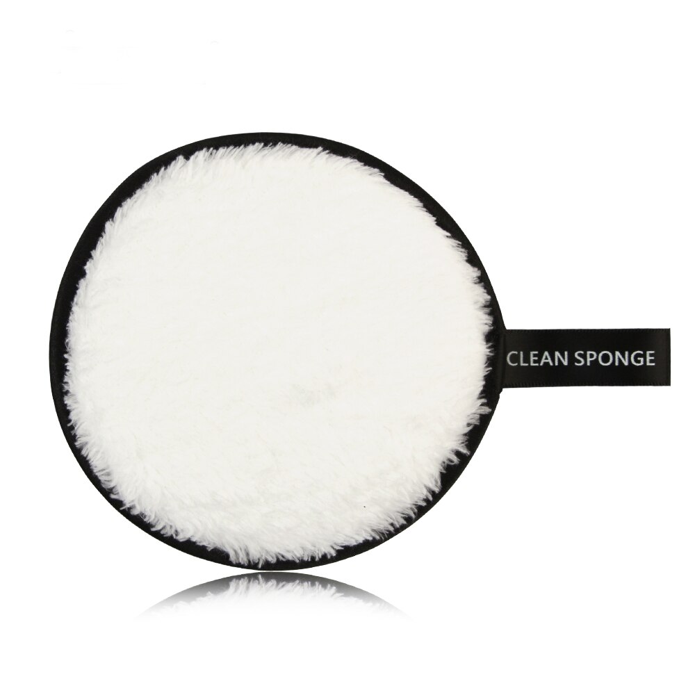 1 PC/3 PCS Make-up Entferner Gesunde Haut Mikrofaser Tuch Pads Entferner Handtuch Gesicht Reinigung Make-Up Faul Reinigung pulver Puff: white
