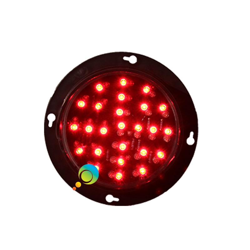DC24V parking lots mini traffic light replacement CE/RoHS approved 100mm 4 inch red green traffic light module