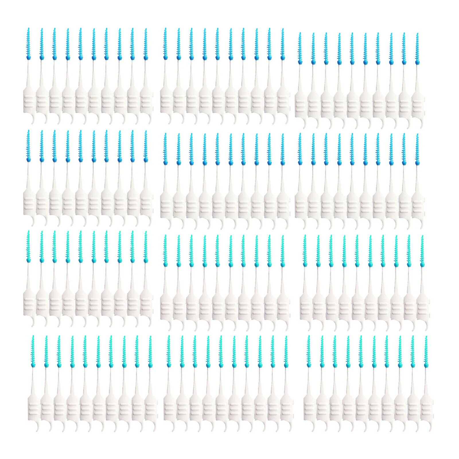 Palillo de dientes de silicona suave, 200 piezas, cepillo Interdental, herramientas de higiene