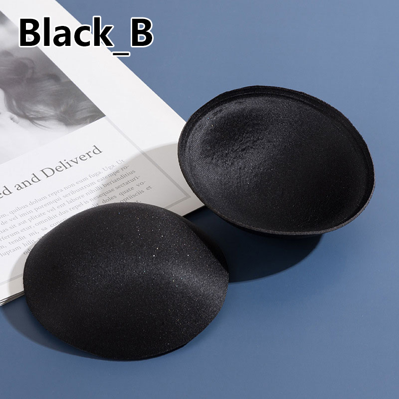 Badeanzug Polsterung Einsätze Frauen Kleidung Zubehör Schaum Dreieck Schwamm Pads Brust Tassen Brust Bh Bikini Einsätze Brust Pad: XL / Grau