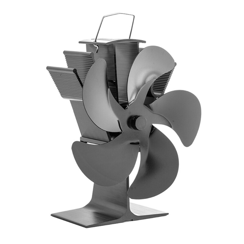 Eco-Friendly on Chimney for Wood Log Burner SF302G with Stove Thermometer Heat Powered Fan Heating Necessary Supplies