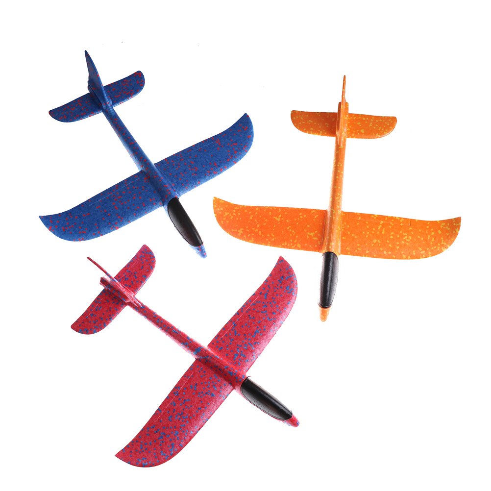 Avion en mousse pour enfants, 1 pièce, lancement en extérieur, planeur, mousse EPP, à lancer à la main, , jouet intéressant, offre spéciale