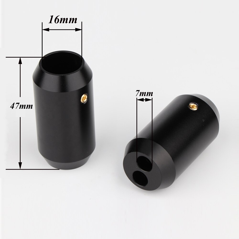 4 stücke Hosen Stiefel Y Splitter 1 zu 2 Lautsprecher RCA Kabel Audio- DIY Draht Stecker Schwarz Lautsprecher kabel Draht hosen Stiefel