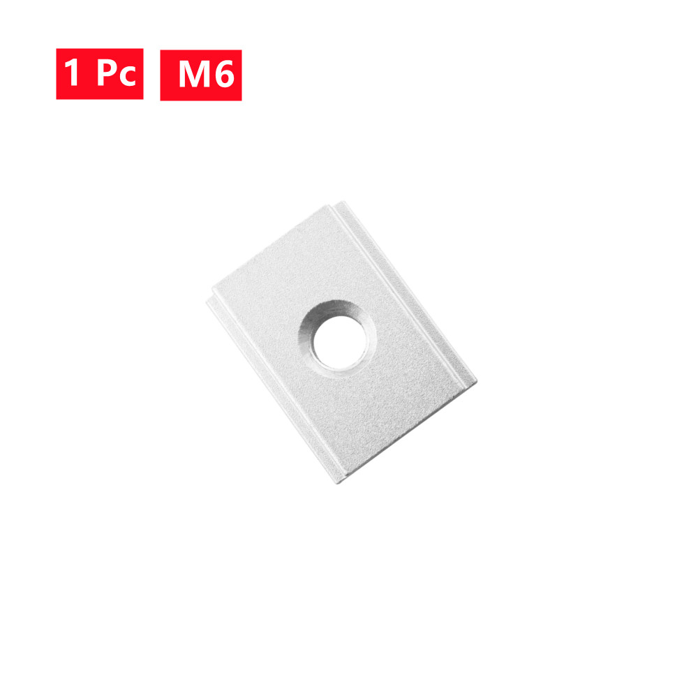 Écrou coulissant pour piste d'onglet, fente en T, jeu de boulons et d'écrous en T, outil pour le travail du bois, gabarits, fixation à vis, établi, fixation à fente en T, 5/10 pièces: Argent / S