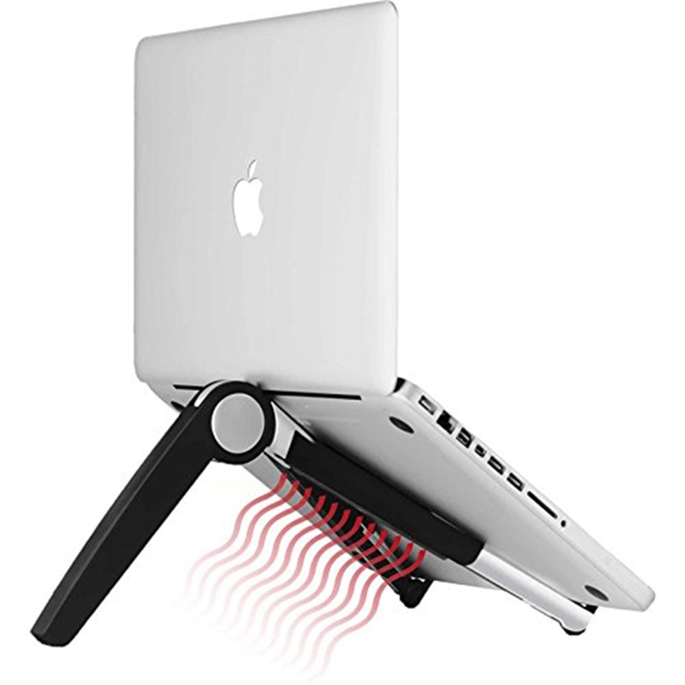 Soporte plegable para ordenador portátil soporte para ordenador portátil piernas estirables ángulos de ajuste para tableta lapdesk portátil de 11 ~ 16 pulgadas