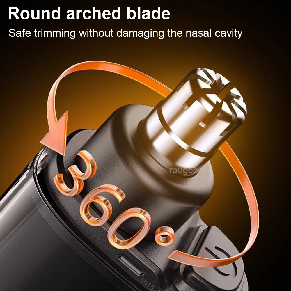 Elektrische neushaartrimmer Clipper Mini draagbare baardtrimmer voor mannen USB oplaadbare trimmer voor oor- en neuskapselmachine