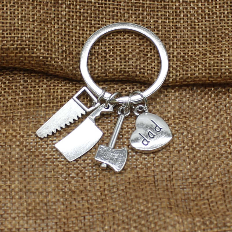 tool pendant keychain, dad keychain, father's day keychain, father keychain accessories