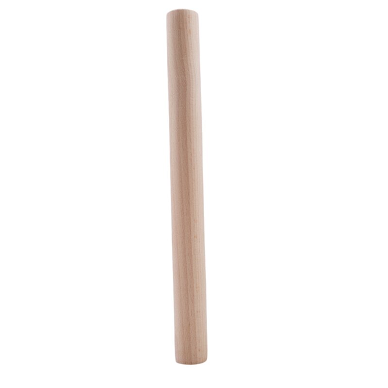 Non-stick kakefondant bakverk trekjevle preget kjevle for baking av kjøkkenkaker: 29.3-3cm
