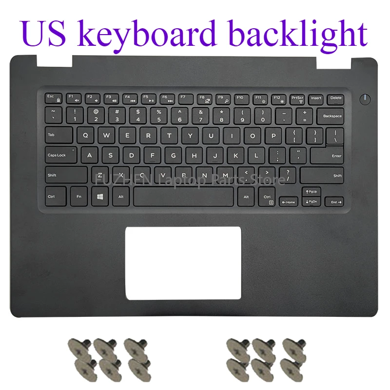 NOWOŚĆ Dla Dell Latitude 3490 L3490 E3490 P89G LCD Tylna pokrywa Przednia ramka Palmrest Dolna obudowa Górna tylna pokrywa Górna obudowa