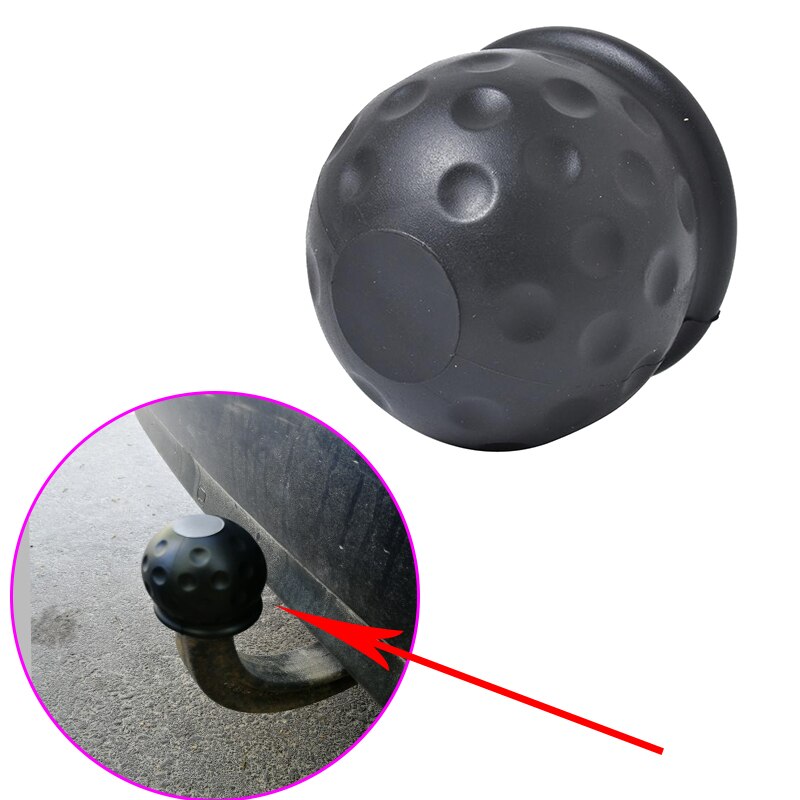 Vervanging Auto Trekhaak Bal Cover Hitch Trailer Towball Beschermen Cap 2 Inch