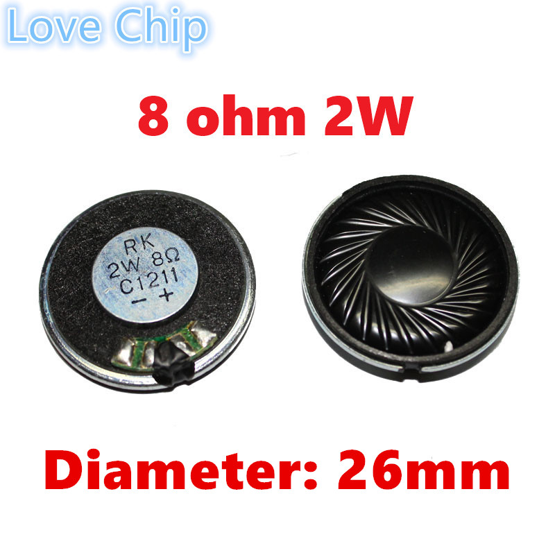 0.5W 1W 2W 8R 16R 32R Mini głośnik 8 Ohm 32 Ohm Średnica głośnika 20mm 23mm 26mm 28mm 30mm 32mm 36mm 40mm 45mm Głośnik