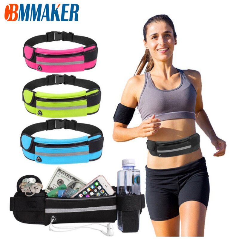 Marsupio da corsa marsupio sportivo custodia per cellulare uomo donna custodia nascosta borse da palestra per palestra professionale confezione da cintura