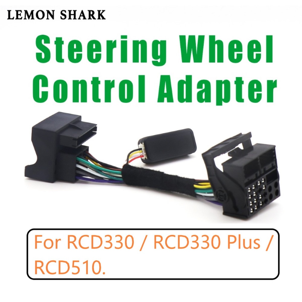 Rcd 330 rcd 360 multifunktionsrat knappestyringssimulator adapter til vw golf 5 6 jetta  mk5 touran caddy passat  b6