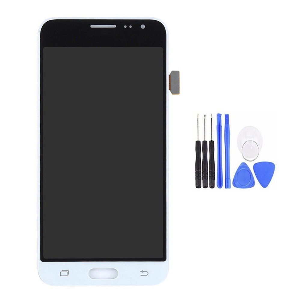 Voor Samsung Galaxy J3 J320 SM-J320FN L Lcd Touch Screen Digitizer Vergadering Kan Aanpassen Helderheid: WHITE