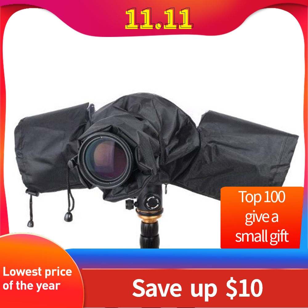 General purpose Waterproof Rain Cover Camera Protector for And DSLR Cameras Waterproof Camera Cover PVC Rain #C