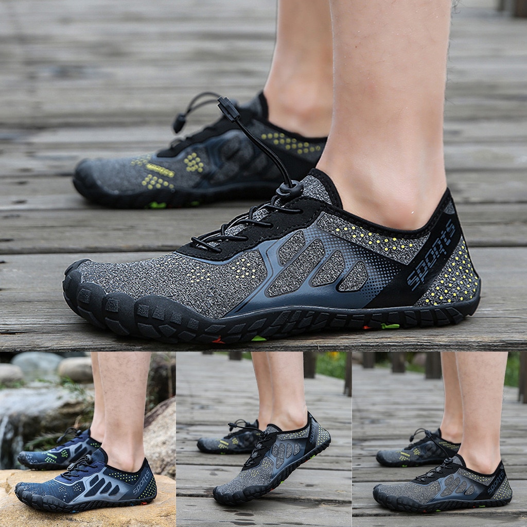 Zapatos de agua deportiva para hombre y mujer, calzado informal de malla para exteriores, para playa, descalzos, de secado rápido, para natación, n. ° g4