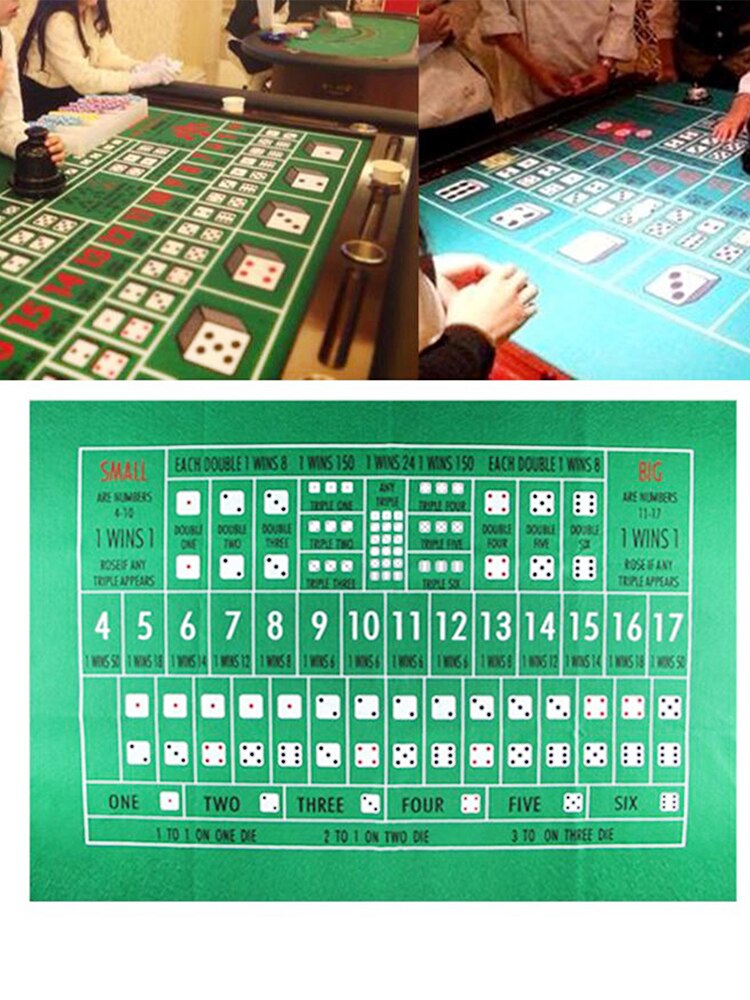 90*60cm flanela texas holdem em pano de mesa de poker fácil de transportar mini conjunto de poker acessório de feltro layouts