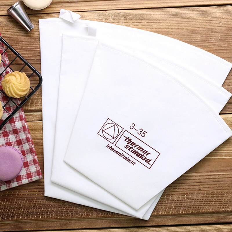 Pastry Bag Reusable Cotton Cake Piping Bag Baking Decorating Tool Reusable Decorating Bag Icing Decorating Bag