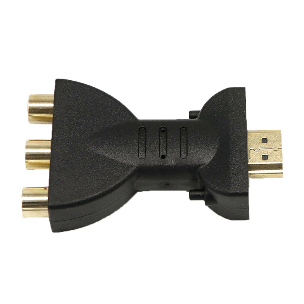 Nuovo convertitore componente AV adattatore Audio video RCA da HDMI placcato in oro di alta qualità compatibile con 3 RGB