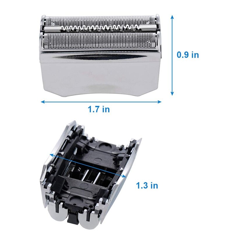 Pièce de rechange pour rasoir, feuille de coupe 70S, pour Braun série 7 70S, tête de Cassette