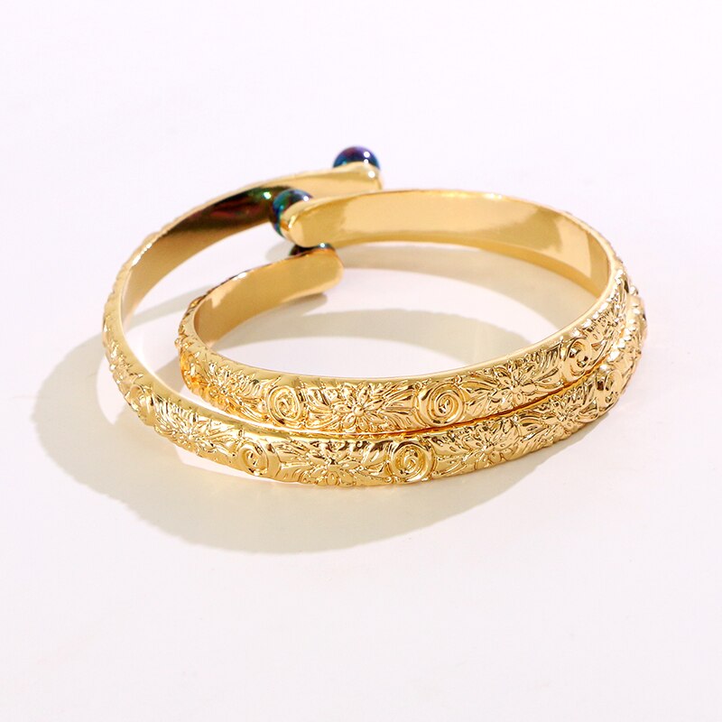 Säg hej 7-9 cm polynesiska hawaiiska samoa marshall stil grå pärlor män kvinna guldfärg armband armband  k6508