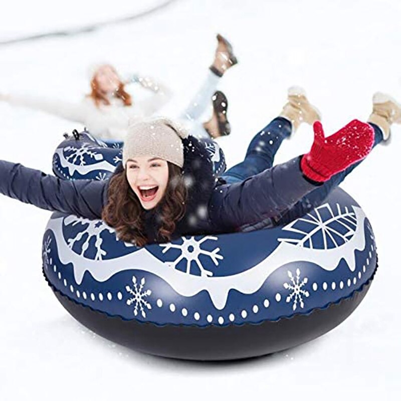 Verkoop Sneeuw Buis Zware Opblaasbare Sneeuw Slee Voor Kinderen En Volwassenen Outdoor Sneeuw Speelgoed