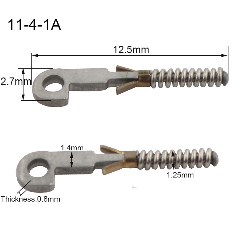 Vis de charnière à ressort pour lunettes, 100 pièces, flexible, branche, accessoire de réparation