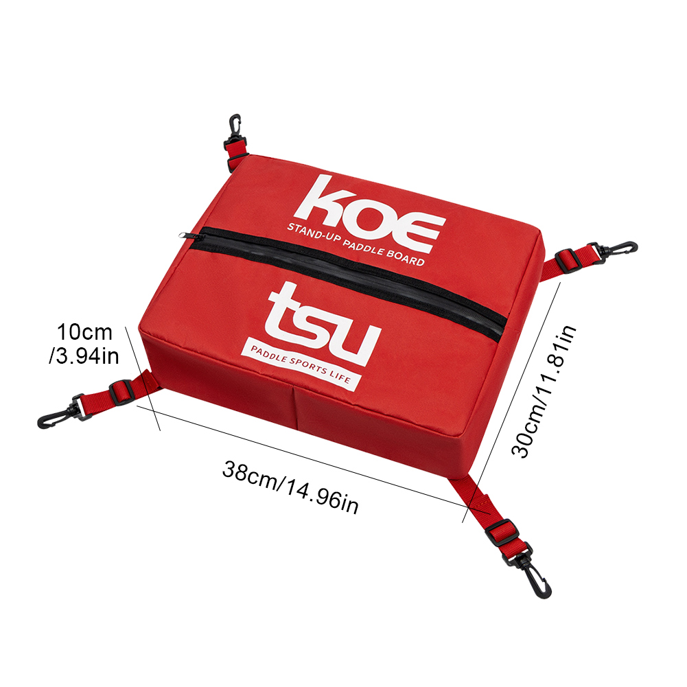 Paddle Board Aufbewahrungstasche 600D Oxford Tuch Paddleboard Deck Kühltasche Große Kapazität SUP Board Kühltasche Kajak Zubehör