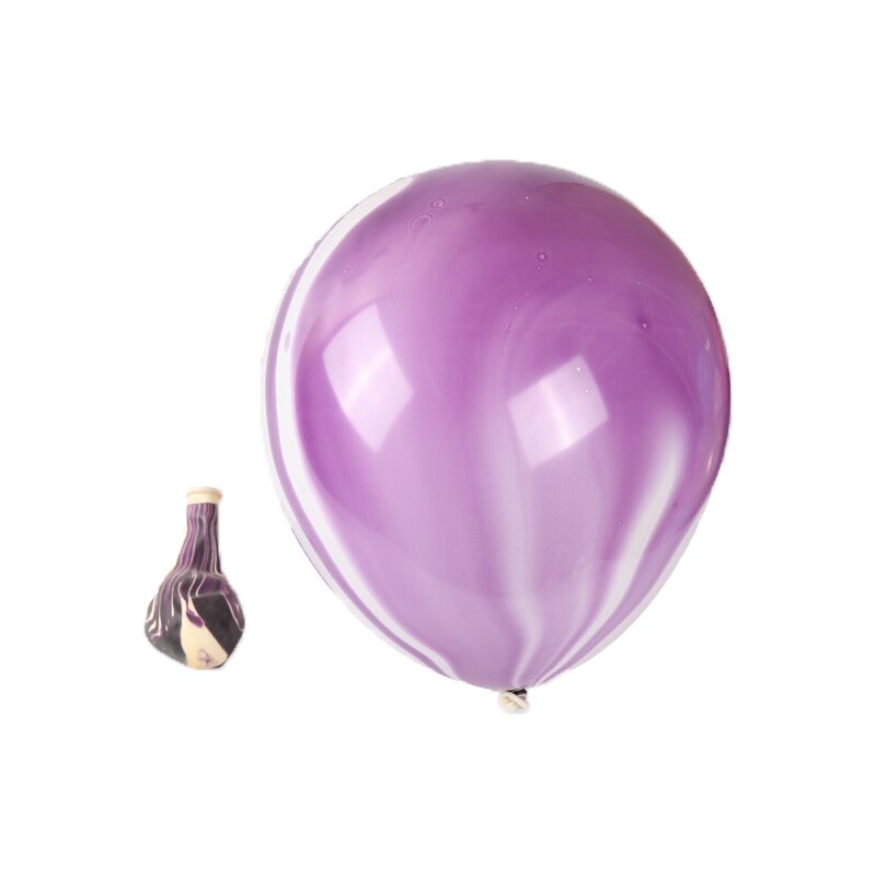 5/10pcs 10inch colorful Agate Marble Latex Balloons Birthday Party Wedding Decoration Baby Shower Agate Decor Supplies Globos: purple / 10pcs