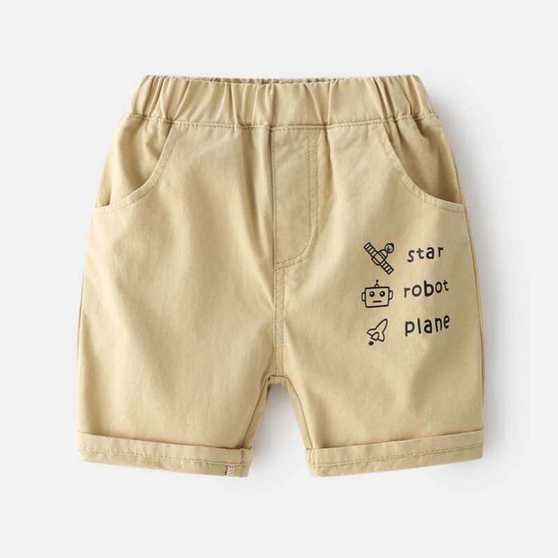 Bambino ragazzi pantaloncini estate pantaloni pantaloncini cotone moda lettera stampa pantaloni bambini Clothes1-6 anni