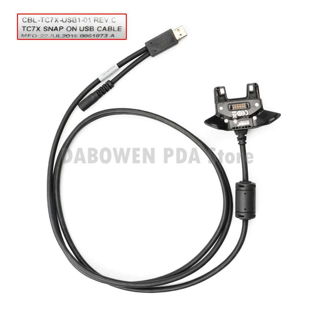 For Zebra Motorola Symbol TC70 TC70X TC75 TC75X CBL-TC7X-USB1-01 Charger Cable with Adapter