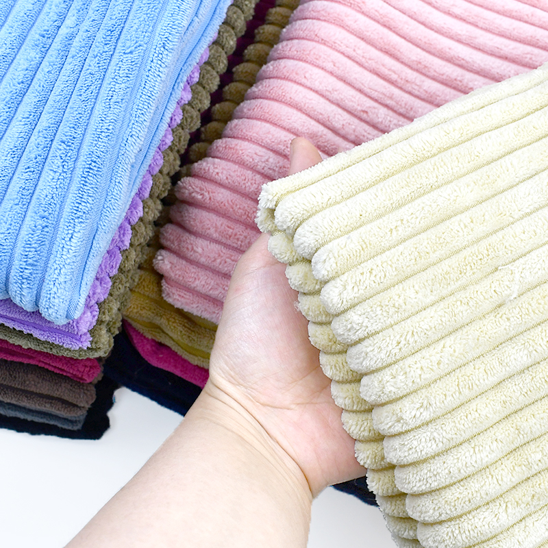 50/100*150 cm striped cotton cord fabrics for sofa cushions, plush toys, decorative cloth, garments, home textiles, diy sewing material