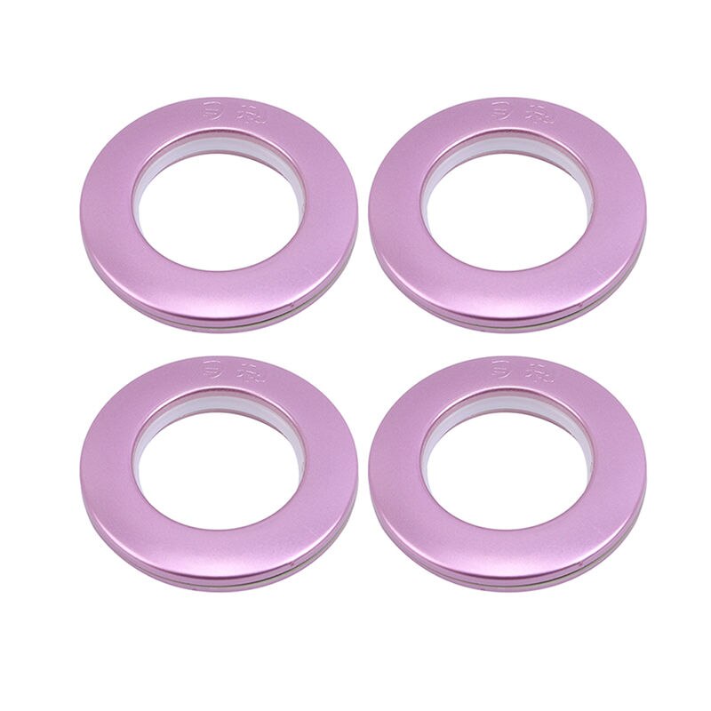 Useful 50 PCS Rod Ring Home Decoration Curtain Accessories Plastic Rings Eyelets For Curtains Grommet Top Curtain