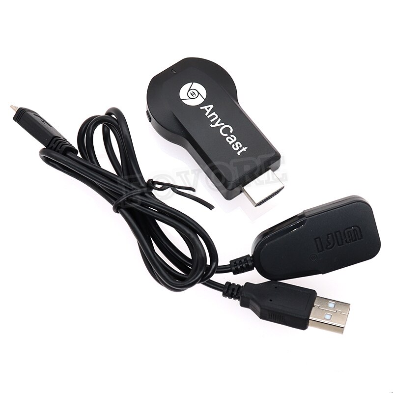 Anycast – clé TV M9 Plus 2.4G 1080P Miracast sans fil DLNA AirPlay, Dongle d'affichage Wifi, compatible HDMI, pour Google Chrromecast
