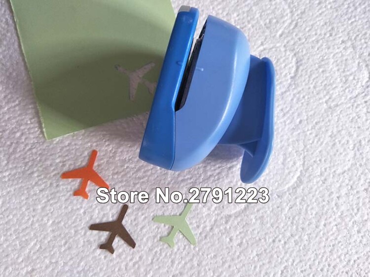 1.5 inch(3.2cm) Airplane Shape hole punch greeting card making tools handmade DIY scrapbook craft for children